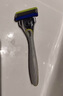 舒适（Schick）【痘敏肌】水次元5基础款手动剃须刀 5层刀片【1刀架1刀头】防刮伤男士剃须刮胡刀手动  实拍图