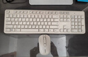 CHERRY樱桃DW2300键盘无线键鼠套装 键盘鼠标商务办公家用笔记本电脑外接全尺寸轻音便携人体工学 复古白 实拍图