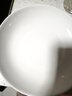 洁雅杰陶瓷盘家用白瓷盘子8英寸中式釉下彩餐盘菜盘汤盘微波炉可用6只装 实拍图