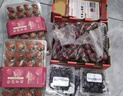 京鲜生 云南蓝莓18mm+4盒+丹东草莓2斤+智利车厘子2J级5斤 水果年货礼盒 实拍图