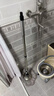 百家好世免手洗旋转拖把杆不锈钢杆盘套装 不含拖把头 实拍图