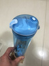 特百惠（Tupperware）晶彩MAX塑料杯600ml 男女士学生夏季运动水杯子户外大容量 冰水蓝 实拍图