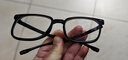 LESCA LUNETIERgm黑框眼镜框男款近视可配度数方粗框痞帅潮防蓝光大脸眼睛架平光 实拍图