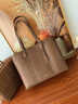 viney牛皮包包女包大容量托特包单肩包手提包生日新年礼物送女生女友 实拍图