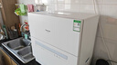 松下（Panasonic）台式洗碗机二代H1D【小尺寸大容积58L】独立烘干 80℃高温除菌 洗烘一体 软水系统 家用台面独立式 实拍图