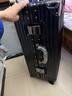 狄斯顿保罗  铝框行李箱男女新款拉杆箱万向轮拉杆箱大容量旅行箱登机密码箱 商务黑-加厚合金框【箱体可坐人】 26英寸 实拍图