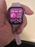 华为HUAWEI WATCH FIT 4 风信紫氟橡胶表带华为运动智能手表超轻薄大屏潮流运动蓝牙通话睡眠监测fit4 实拍图