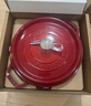 珐宝（staub）厨房好物法国进口珐琅铸铁锅双耳煲汤锅 樱桃红24cm 40509-835 实拍图