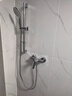 九牧（JOMOO）花洒淋浴套装升降杆小户型分体花洒全套银色-35287-126/1B-1 实拍图