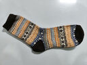 俞兆林10双装羊毛袜子男秋冬加厚保暖袜长筒民族风复古潮袜聚暖毛圈袜男 复古男袜/ 10双 均码 实拍图