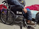怡辉（YIHUI）轮椅瘫痪老人专用出行可全躺大小便轻便折叠多功能高靠背带坐便器 实拍图