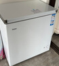 海尔（Haier）200L单温冰柜小型家用小冰柜商用减霜一级能效冷藏冷冻转换深冷冷柜小冰箱BC/BD-200GHW9D国家补贴 实拍图