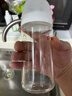 贝亲（Pigeon）玻璃奶瓶宽口径防胀气240ml L号奶嘴 6月+ AA188  实拍图
