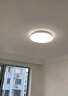 雷士（NVC）led吸顶灯阳台灯现代简约家用圆形房间卧室灯百搭灯具 24W正白光 实拍图