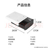 金隆兴桌底隐形抽屉式桌下收纳办公桌面文具整理盒学生书笔筒储物盒 实拍图
