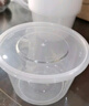 美丽雅一次性饭盒圆形550ml*50套食品级快餐打包盒碗塑料带盖可微波 实拍图