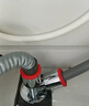 格耳洗衣机下水三通分水器洗手盆排水管地漏接头二合一下水道防溢防臭接头 实拍图