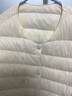 雪中飞轻薄羽绒内胆女式2025年新款秋冬季专柜薄款羽绒服女外套 米白【新国标90绒】 S (155) 【建议80-95斤】 实拍图
