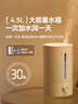 京东京造加湿器空气净化器一体 卧室家用办公室桌面 4.5L大容量 小型立式低噪 迷你雾化器 银离子材料 实拍图
