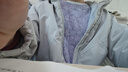 VEGA CHANG羊毛混纺毛衣女2026新款春渐变紫美丽诺保暖针织衫 淡柔紫 M 实拍图