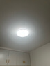 雷士（NVC）led吸顶灯阳台灯现代简约家用圆形房间卧室灯百搭灯具 24W正白光 实拍图