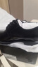 百丽男鞋商务正装皮鞋休闲增高软底真皮鞋A0917 黑色-内增高 37 实拍图