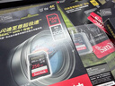 闪迪（SanDisk）256GB SD内存卡 4K V30 U3 C10 相机存储卡 读速200MB/s 写速140MB/s 微单/单反相机内存卡 实拍图