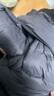 雪中飞男女立领秋羽绒百搭轻薄鸭绒立领修身轻盈隐藏式口袋 梦幻灰|8051-男 L 175/96A 实拍图