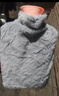 ⭐加厚防爆⭐热水袋 注水式暖手宝 暖腰暖被窝毛绒可拆洗暖水袋 灰色仿兔绒外套+内胆 2000ML-大号暖被窝 实拍图