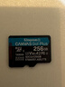 金士顿（Kingston）256GB TF（MicroSD）存储卡 内存卡U3 V30 A2 4K适配大疆Pocket 3/Action 5/无人机/运动相机/监控 实拍图