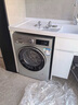 西门子（SIEMENS）iQ300 10KG大容量全自动变频滚筒洗衣机 智能除渍 强效除螨 羊毛洗 15分钟快洗WG52A108AW国家补贴 实拍图