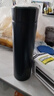 炊大皇保温杯 316L医用级不锈钢茶水分离商务便携智能保温杯 黑色 490ml 实拍图
