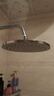 莱尔诗丹顶喷花洒头 淋浴花洒喷头顶喷 增压节水超薄圆形大顶喷 AL8075 实拍图