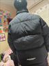 李宁火锅羽绒服男女同款保暖宽松立领鸭绒短款防风面包服外套上衣 黑色 XL 实拍图