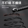 李宁（LI-NING）跳绳负重减肥专用暴瘦成年人用健身燃脂钢丝绳男女学生专业运动绳 实拍图