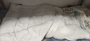 无印良品100%白鹅毛被 羽毛绒丝被子冬季被芯约6斤【填充2200g】150*200cm 实拍图