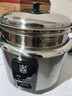 三角牌（Triangle）电饭煲老式电饭锅不锈钢家用4L煮饭锅3-4人米饭锅304不锈钢内胆带蒸笼 TG-Z40X12Z 实拍图