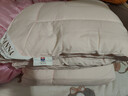 富安娜 舒暖七孔抗菌 纤维被 冬季特厚被 11斤 230*229cm 粉色 实拍图