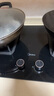 美的（Midea）家用猛火灶燃气灶双灶大火力双灶台天然气灶省气煤气灶炉灶双灶台嵌入式两用双眼灶具液化气双灶 【行业TOP款】5.2KW猛火灶Q325-M （管道天然气） 实拍图
