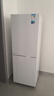 美的（Midea）181升两门冰箱白色两门小户型客厅家用电冰箱租房宿舍低音节能低噪可冷藏冷冻不占地MR-190E 实拍图