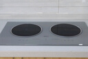 美的（Midea）电磁炉双灶3500W家用大功率左电右陶嵌入式电陶炉不挑锅具电池炉恒匀火耐磨易洁DZ35CT08P 实拍图