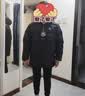 猫人男士保暖裤男羊绒蚕丝抗菌发热秋裤加绒防寒情侣内衣棉裤 实拍图