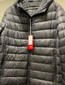 坦博尔羽绒服男轻薄秋冬外套男士羽绒服连帽短款秋冬保暖外套TF246209 黑色 XL (180) 实拍图