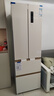 美菱（MeiLing）小确杏401升法式多门冰箱小户型家用底部散热60cm宽超薄窄门嵌入风冷无霜BCD-401WFP9CZX国家补贴 实拍图