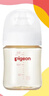 贝亲（Pigeon）新生儿 防胀气宽口径PPSU奶瓶160ml SS号奶嘴 0个月+AA261  实拍图