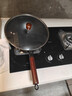 京严铁锅章丘炒锅正宗老式无涂层精铁不粘炒菜锅家用圆底煎锅燃气专用 【宗师级｜古法技艺】适合2-3人  直径 30cm 【三次开锅发货｜不粘不锈｜好养锅】 实拍图