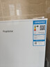 荣事达（Royalstar）132升双门冰箱家用小型大容量 节能低音租房宿舍冷藏冷冻超薄微霜净味保鲜电冰箱 132升【一级能效 三天约一度电】 白色 实拍图