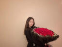 来一客情人节鲜花速递99朵红玫瑰花束生日礼物表白送女友全国同城配送 99朵红玫瑰女神款 实拍图