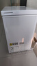 荣事达（Royalstar）小冰柜家用小型冷冻保鲜迷你冷藏商用卧式冷柜单用储母乳柜节能省电 【一级节能 全国联保】单温 158L 实拍图