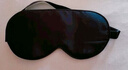 TA真丝眼罩桑蚕丝睡眠遮光透气男女士通用午睡觉舒适夏日冰凉感黑色 实拍图